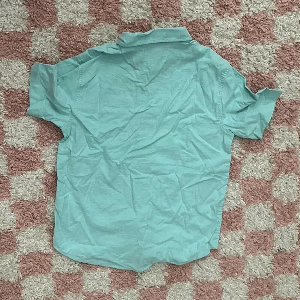 NWT Old Navy Kids Built In Flex Button Collared Shirt
